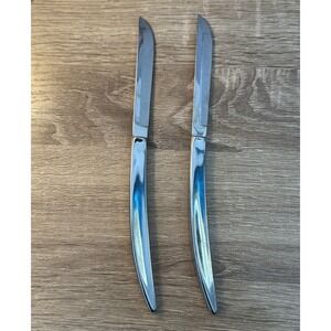 Vintage Carvel Hall 440 Stainless Steel Knife Set of 2 Vintage USA Made‎ Cutlery